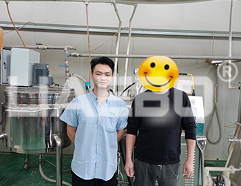 安徽某電子漿料企業30L聚氨酯納米砂磨機